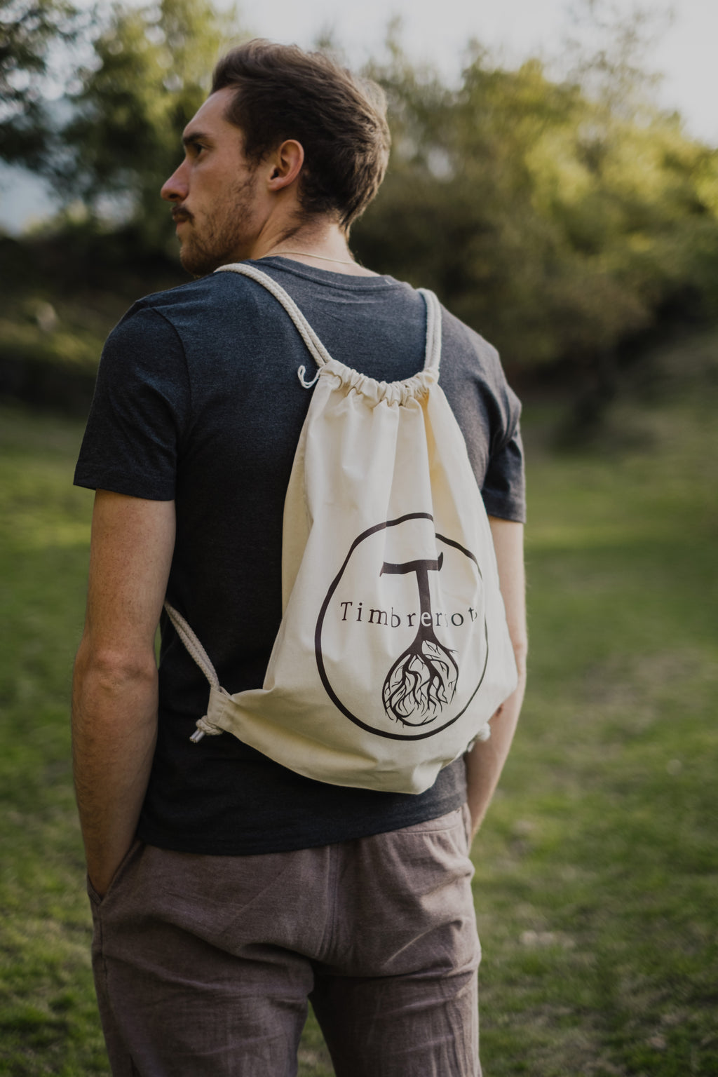 Gymbag Timbreroots Logo (White)