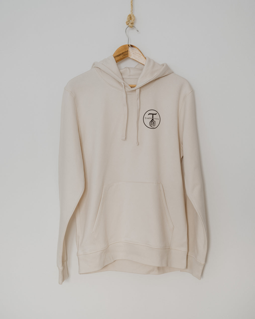 Hoodie Timbreroots Logo (White)